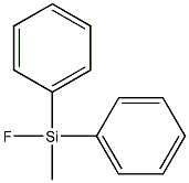 二苯基甲基硅烷氟 结构式