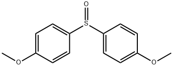 4,4'-二甲氧基二苯基氧化硫 结构式