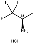 (R)-1,1,1-三氟异丙胺盐酸盐 结构式