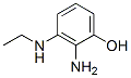 Phenol,  2-amino-3-(ethylamino)- 结构式
