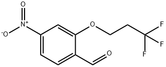 4-Nitro-2-(3,3,3-trifluoropropoxy)benzaldehyde 结构式