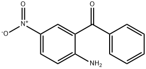 2-氨基-5-硝基二苯甲酮 结构式