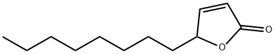 5-辛基-2-呋喃酮 结构式