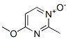 Pyrimidine, 4-methoxy-2-methyl-, 1-oxide (8CI,9CI) 结构式