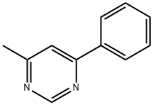 4-Methyl-6-phenylpyrimidine 结构式