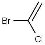 1-Bromo-1-chloroethene 结构式