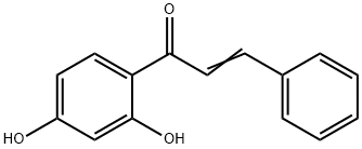 2',4'-二羟查耳酮 结构式