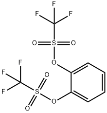 儿茶酚二(三氟甲磺酸) 结构式