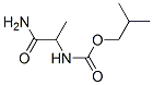 Carbamic  acid,  (2-amino-1-methyl-2-oxoethyl)-,  2-methylpropyl  ester  (9CI) 结构式