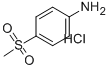 4-甲基磺酰苯胺盐酸盐 结构式