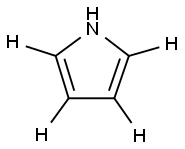 吡咯-D4 结构式