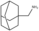 1-金刚烷甲胺 结构式