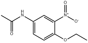 N-(4-乙氧基-3-硝基苯基)乙酰胺 结构式