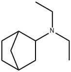 N,N-二乙基-内-2-氨基降冰片烷 结构式