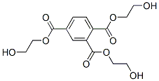 tris(2-hydroxyethyl) benzene-1,2,4-tricarboxylate 结构式