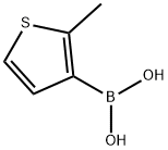 B-(2-甲基-3-噻吩)硼酸 结构式