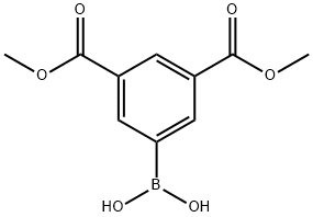 3,5-二甲氧羧基苯硼酸 结构式