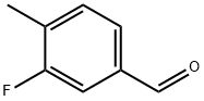3-氟-4-甲基苯甲醛 结构式