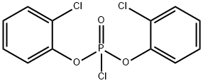 双(2-氯苯基)磷酰氯 结构式