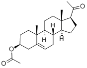 孕烯醇酮醋酸酯 结构式