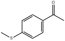 4-甲硫基苯乙酮 结构式