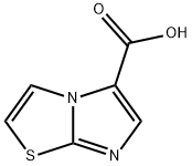 咪唑并[2,1-B]噻唑-5-甲酸 结构式
