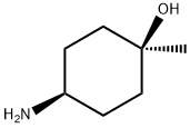 顺式-4-氨基-1-甲基环己醇 结构式