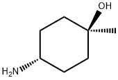 反式-4-氨基-1-甲基环己醇 结构式