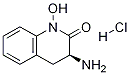 (S)-3-aMino-1-hydroxy-3,4-dihydroquinolin-2(1H)-one hydrochloride 结构式