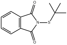 2-(tert-butylthio)isoindoline-1,3-dione 结构式
