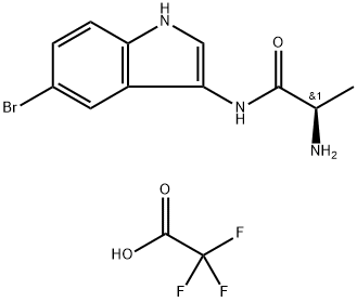 BLUE-AMIDO-D-ALANINE 结构式