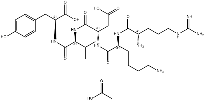胸腺五肽乙酸盐 结构式