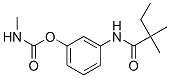 N-Methylcarbamic acid 3-[(2,2-dimethylbutyryl)amino]phenyl ester 结构式