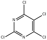 2,4,5,6-四氯嘧啶 结构式