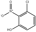 3-氯-2-硝基苯酚 结构式