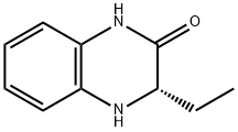 2(1H)-Quinoxalinone,3-ethyl-3,4-dihydro-,(S)-(9CI) 结构式
