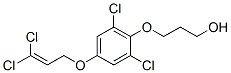 3(2,6-DICHLORO-4-(3,3-DICHLOROALLYLOXY)PHENOXY)PROPAN-1-OL 结构式