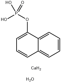 1-萘基磷钙盐三水 结构式