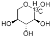 L-[1-13C]XYLOSE 结构式