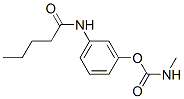 N-[3-(N-Methylcarbamoyloxy)phenyl]valeramide 结构式
