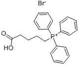4-羧丁基三苯基溴化膦 结构式
