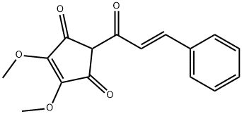 乌药环戊烯二酮 结构式