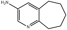6,7,8,9-四氢-5H-环庚烷并[B]吡啶-3-胺 结构式