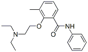 2-[2-(Diethylamino)ethoxy]-3-methyl-N-phenylbenzamide 结构式