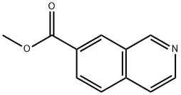 7-异喹啉甲酸甲酯 结构式