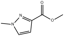 1-甲基-1H -吡唑- 3 -羧酸甲酯 结构式