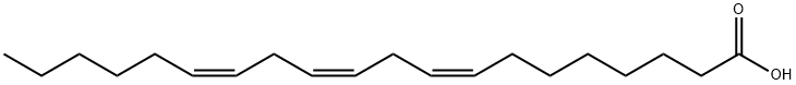 顺式-8，11，14-二十烷三烯酸甲酯 结构式