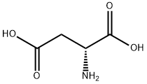 D-天冬氨酸 结构式