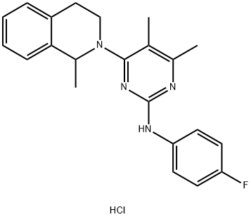 盐酸瑞伐拉赞 结构式