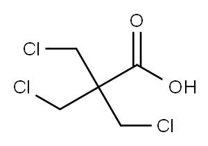 3-氯-2,2-二氯甲基丙酸 结构式